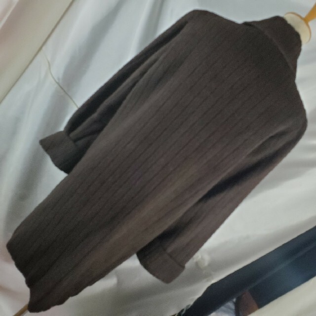 486★ANNE KLEIN II★素材が凄い!アルパカ他チェスターコートB83 2