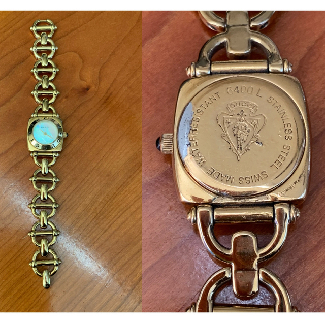 Gucci 腕時計 シェル盤の通販 by Vellaski's shop｜グッチならラクマ - (稼働品)GUCCI 6400L 日本製新作