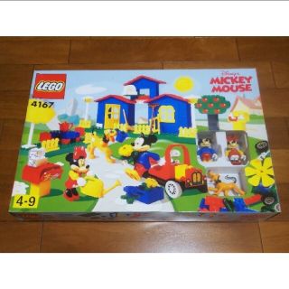 レゴ(Lego)の期間限定オフ！レゴ★ディズニー 4167 ミッキーの家 美品 激レア(知育玩具)