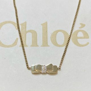 クロエ(Chloe)の【美品】Chloe ネックレス/ゴールド(ネックレス)