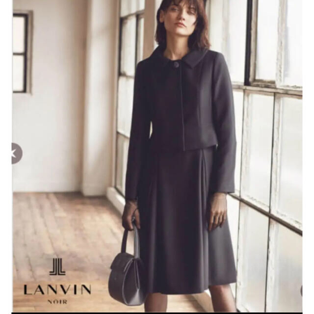 LANVIN - タグ無し新品 LANVIN ノワール日本製最高級☆お受験