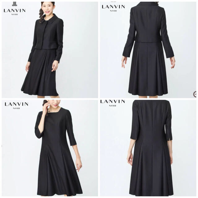 タグ無し新品　LANVIN  ノワール日本製最高級★お受験★ブラックフォーマル 2