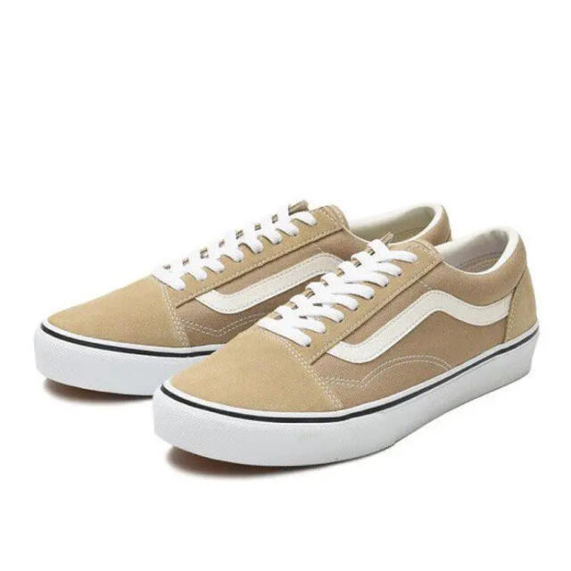 [超美品] VANS オールドスクール スウェード ベージュ スニーカー