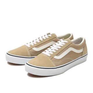 ヴァンズ(VANS)の[超美品] VANS オールドスクール スウェード ベージュ スニーカー(スニーカー)