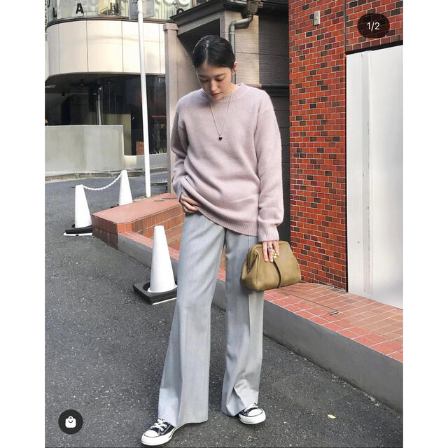 ホワイトヤクプルオーバーニット 海外買付 THRASHER スラッシャー 刺繍ワッペン SF オマケ付