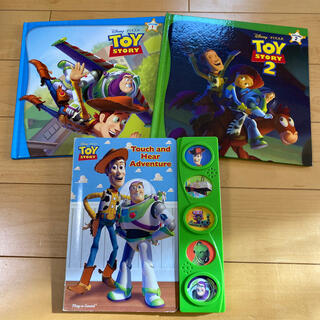 ディズニー(Disney)のトイストーリー絵本3冊セット　(英語)(絵本/児童書)