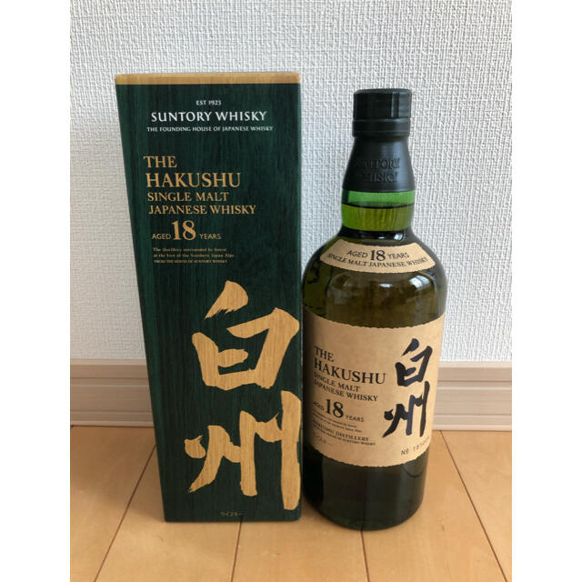 サントリー ウイスキー 白州18年 新品未開栓 - ウイスキー