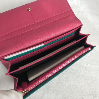 「ポールスミス Paul Smith カラーブロック 長財布 かぶせ長財布」に