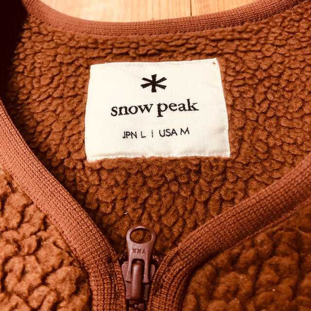 snow peak スノーピーク フリースジャケット L |