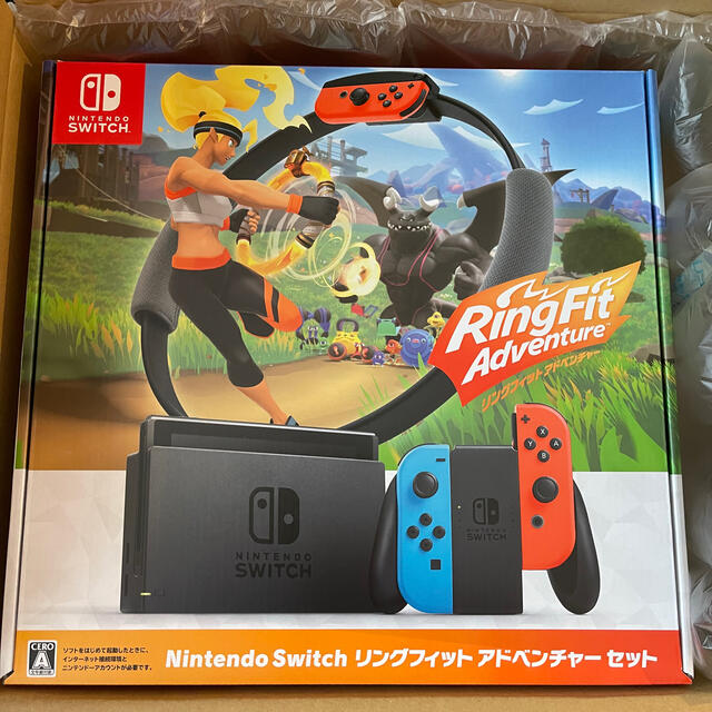 Nintendo Switch - Nintendo Switch リングフィット アドベンチャー ... Nintendo Switch リングフィット アドベンチャー セット/Swit