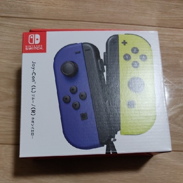 1個Joy-Conストラップ新品 Joy-Con(L) ブルー / (R) ネオンイエロー　ジョイコン