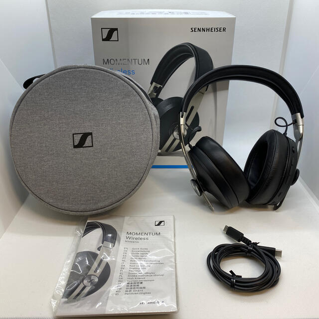 ゼンハイザー MOMENTUM Wireless M3AEBTXL BLACKオーディオ機器