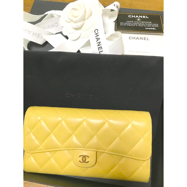 CHANEL  シャネル  マトラッセ　ロングウォレット　長財布　美品