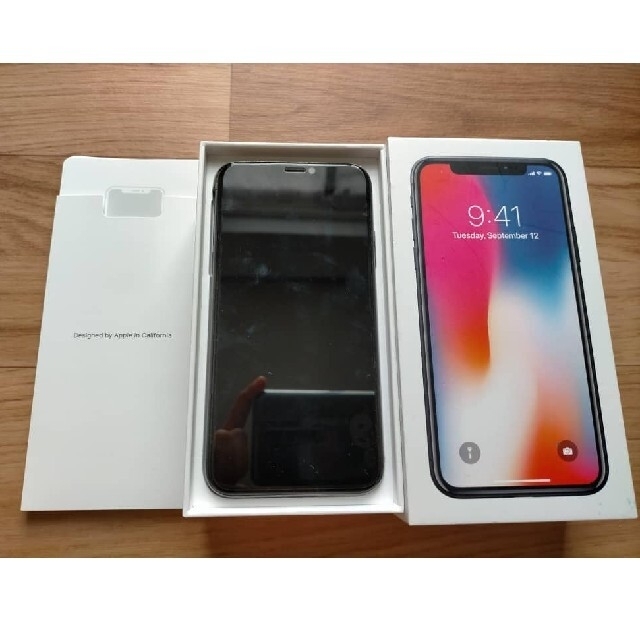 iPhone X 64 GB SIM フリー 白ロム◯