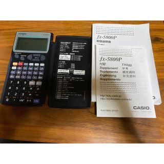 カシオ(CASIO)のCASIO プログラム関数電卓 fx-5800P ジャンク(OA機器)