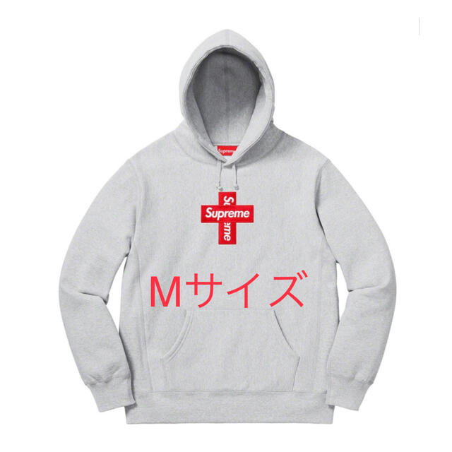 supreme Cross Box Logo Hooded Sweatshirt