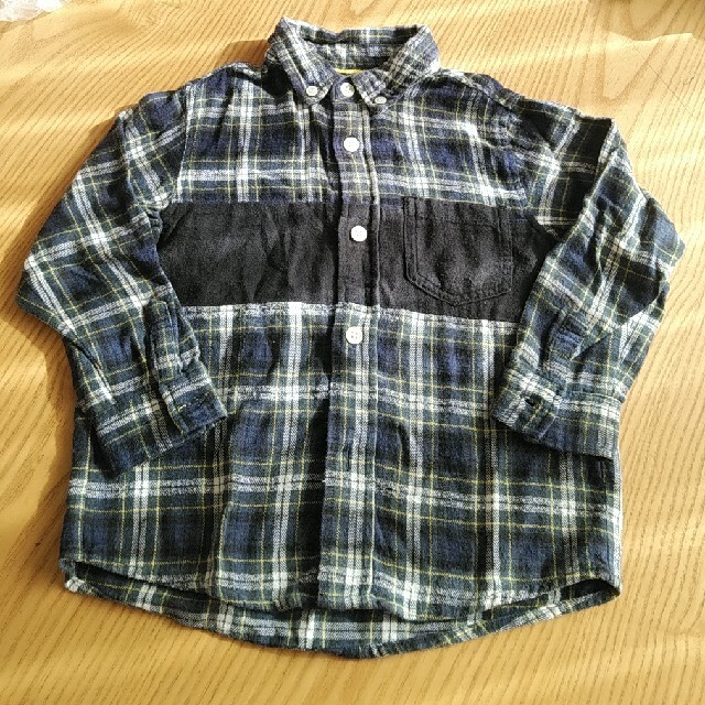 GLOBAL WORK(グローバルワーク)のネルシャツ キッズ/ベビー/マタニティのキッズ服男の子用(90cm~)(Tシャツ/カットソー)の商品写真