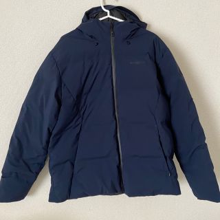 パタゴニア(patagonia)のpatagonia ジャクソン・グレイシャー・ジャケット Ｌ ネイビー(ダウンジャケット)