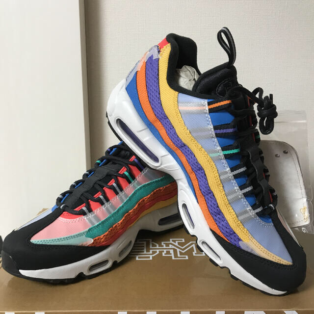 NIKE(ナイキ)の海外限定　NIKE AIR MAX95 BHM 新品未使用　27センチ メンズの靴/シューズ(スニーカー)の商品写真