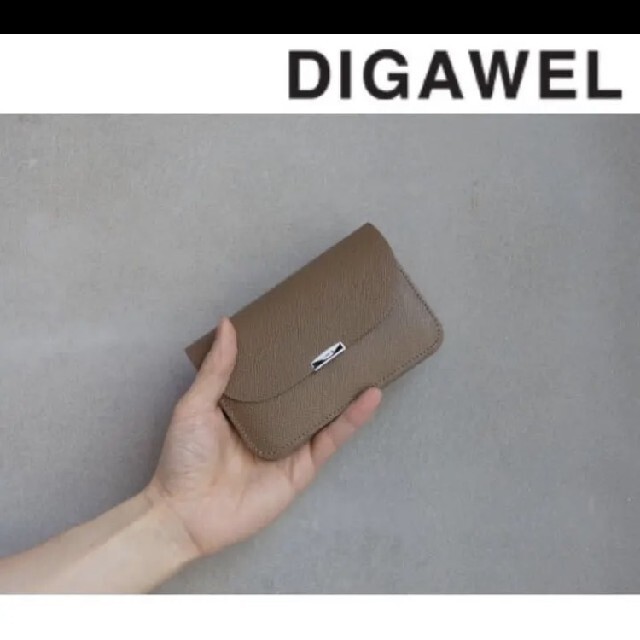 digawel ギャルソンパース　グレー　財布折り財布