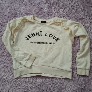 ジェニィ(JENNI)のJENNI　フリル付き切り替えトレーナー(Tシャツ/カットソー)