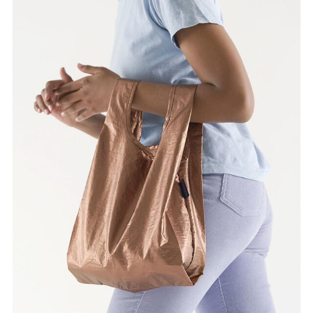 BAGGU BABY エコバック コッパー メタリック ブロンズ ゴールド 金銅 BAGGU BABY スタンダード コッパー メタリック ゴールド ブロンズ金銅
