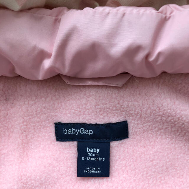babyGAP(ベビーギャップ)のGAP Baby ダウンコート キッズ/ベビー/マタニティのベビー服(~85cm)(ジャケット/コート)の商品写真