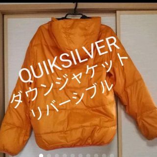 クイックシルバー(QUIKSILVER)の<最終値下げ！>クイックシルバー　リバーシブルダウンジャケット(ダウンジャケット)