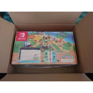 ニンテンドースイッチ(Nintendo Switch)の新品未開封　Nintendo Switch あつまれ　どうぶつの森セット(家庭用ゲーム機本体)