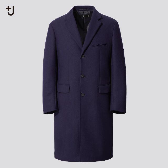 UNIQLO - +Jジルサンダー ウールブレンドチェスターコート M UNIQLO - +Jジルサンダー ウールブレンドチェスターコート M