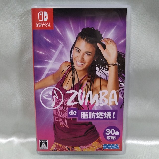 Nintendo Switch(ニンテンドースイッチ)のZumba de 脂肪燃焼！ Switch エンタメ/ホビーのゲームソフト/ゲーム機本体(家庭用ゲームソフト)の商品写真