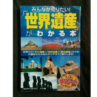 みんなが知りたい！「世界遺産」がわかる本(人文/社会)