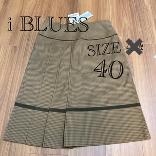 イブルース(IBLUES)のi BLUESのチェックスカート(ひざ丈スカート)