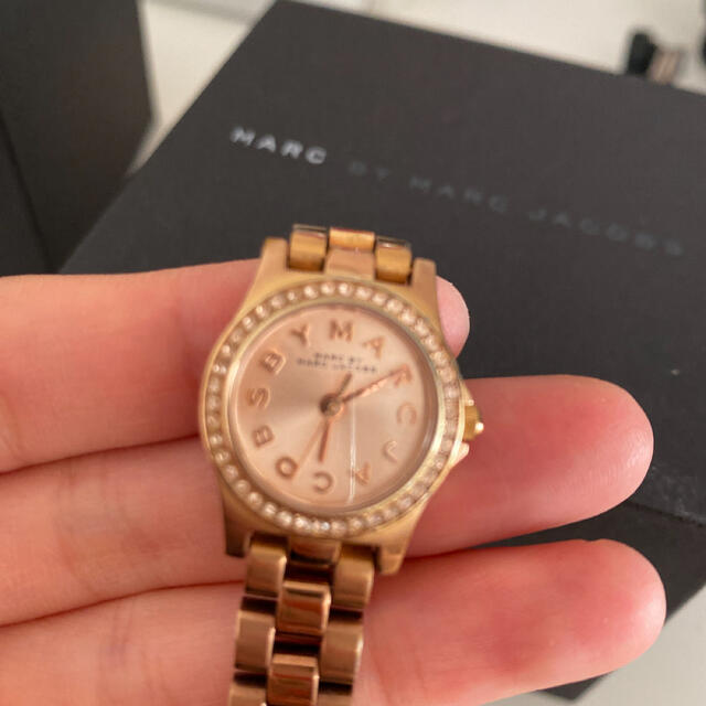 MARC BY MARC JACOBS(ピンクゴールド)腕時計【385