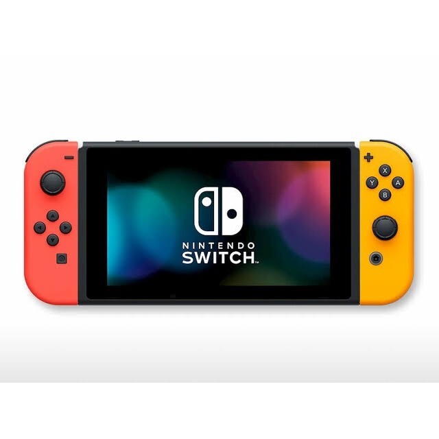 ニンテンドーストア限定 スイッチ 本体 Switch ネオンレッド オレンジ