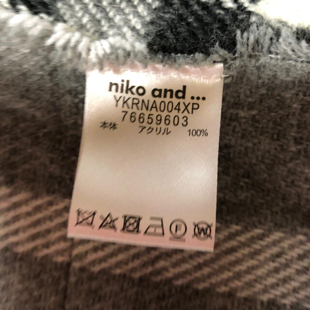 niko and...(ニコアンド)の#値下げ　#新品　#ストール　#ストール　#ツーウェイ#激安 レディースのファッション小物(ストール/パシュミナ)の商品写真