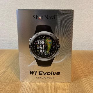 ショットナビ エボルブW1 Evolve BK (ゴルフ)