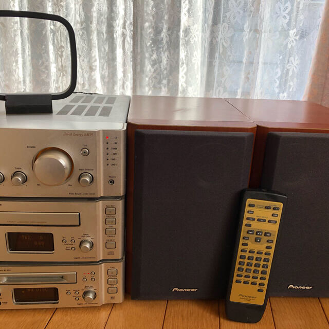 Pioneer ミニコンポ CD MD ラジオ