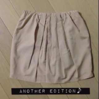 アナザーエディション(ANOTHER EDITION)のGathered skirt♡(ミニスカート)