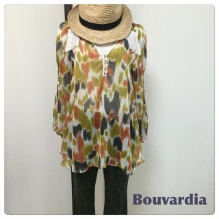 ブバルディア(Bouvardia)のBouvardia♡シフォントップス(シャツ/ブラウス(長袖/七分))