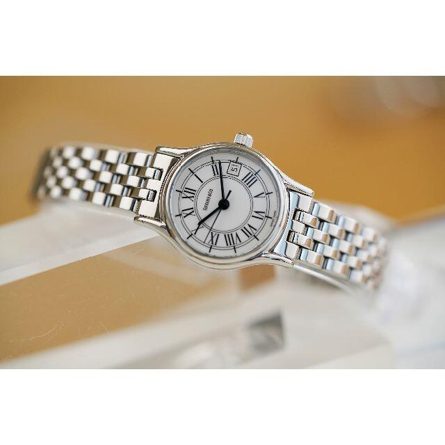 Tiffany & Co.(ティファニー)の美品 ティファニー クラシック シルバー ローマン レディース Tiffany レディースのファッション小物(腕時計)の商品写真