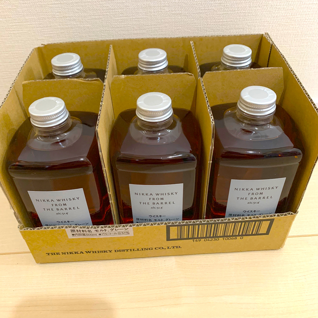 ニッカ ウヰスキー 《 フロムザバレル 》 500ml 6本セット www.camfly