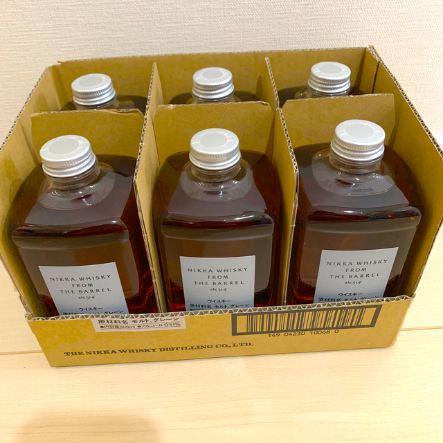 ニッカ ウヰスキー 《 フロムザバレル 》 500ml 6本セット www ...