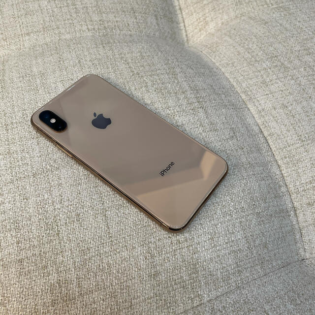 iPhone(アイフォーン)のsimフリー　iPhone xs 64g ゴールド スマホ/家電/カメラのスマートフォン/携帯電話(スマートフォン本体)の商品写真