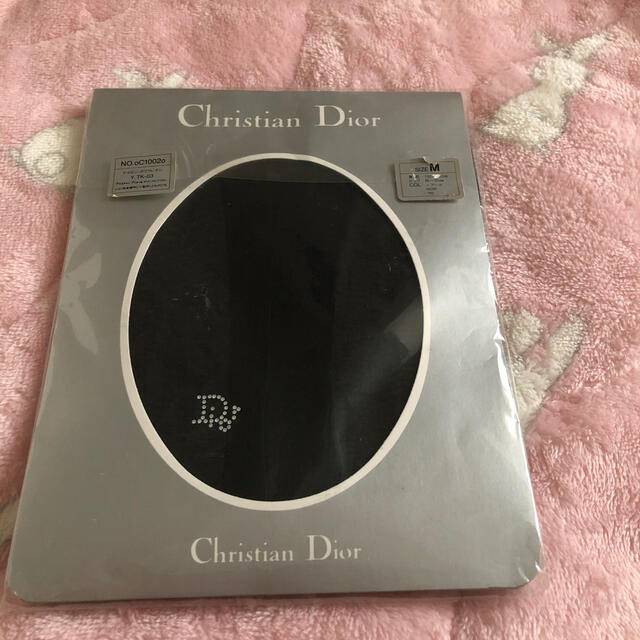 Christian Dior(クリスチャンディオール)の黒ストッキング レディースのレッグウェア(タイツ/ストッキング)の商品写真