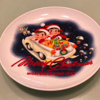 フジヤ(不二家)の不二家　1999年クリスマス皿(食器)