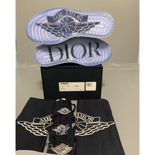 Christian Dior(クリスチャンディオール)のDIOR × NIKE AIR JORDAN 1 LOW OG "DIOR" メンズの靴/シューズ(スニーカー)の商品写真