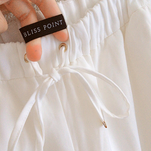 BLISS POINT(ブリスポイント)のBLISS POINT ガウチョパンツ レディースのパンツ(カジュアルパンツ)の商品写真