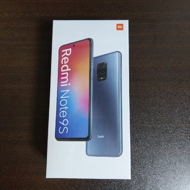 新品未開封】Xiaomi Redmi Note 9s 64GB グレー-