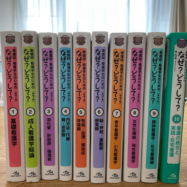 看護師・看護学生のためのなぜ?どうして? 1〜10 セット